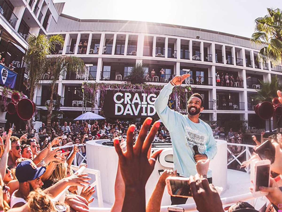 Ibiza Rocks hotel arena redesign — Craig David TS5 residency, 2018
